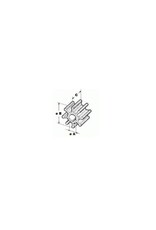 Yamaha Yamaha impeller 6CE-44352-00 for V6 F225, F250 and F300