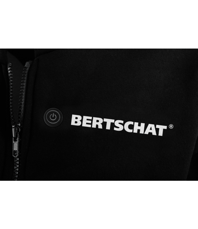 BERTSCHAT® - Gilet chauffé / Sweat à capuche chauffant / Pull chauffant - Noir