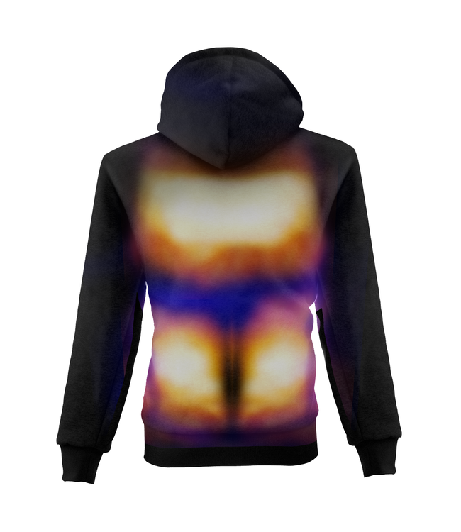 BERTSCHAT® - Gilet chauffé / Sweat à capuche chauffant / Pull chauffant - Noir