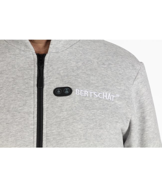 Beheizter Hoodie - Dual Heating | Herren - Grau