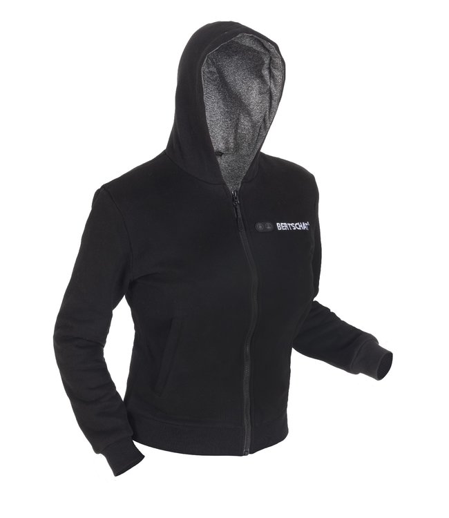 Beheizter Hoodie - Dual Heating | Damen - Grau