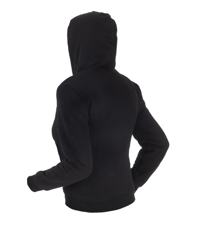 Sweat Chauffant A Capuche Zippé BERTSCHAT® PRO |  USB - Femme Noir