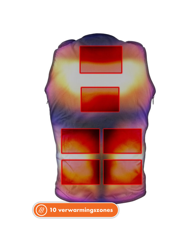 Heated Bodywarmer - Dual Heating | Incl. Powerbanks