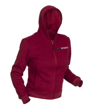 BERTSCHAT® Veste Chauffante - Dual-Heating Bourgogne | USB - Femmes