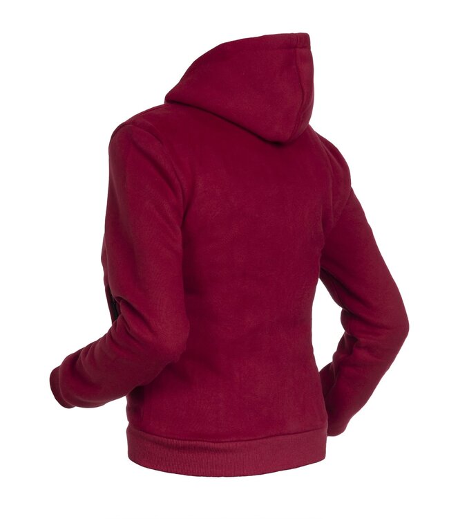 Heated Hoodie - Women | Dual Heating | Burgundy