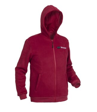 BERTSCHAT® Verwarmde Hoodie - Heren | Dual Heating - Bordeauxrood