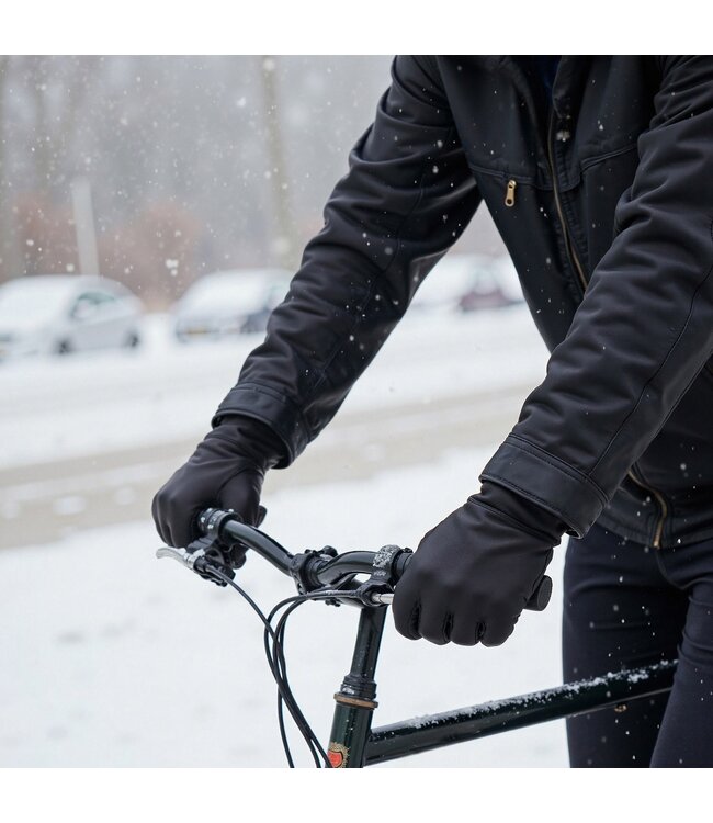 Lederen Handschoenen - Single Heating | USB