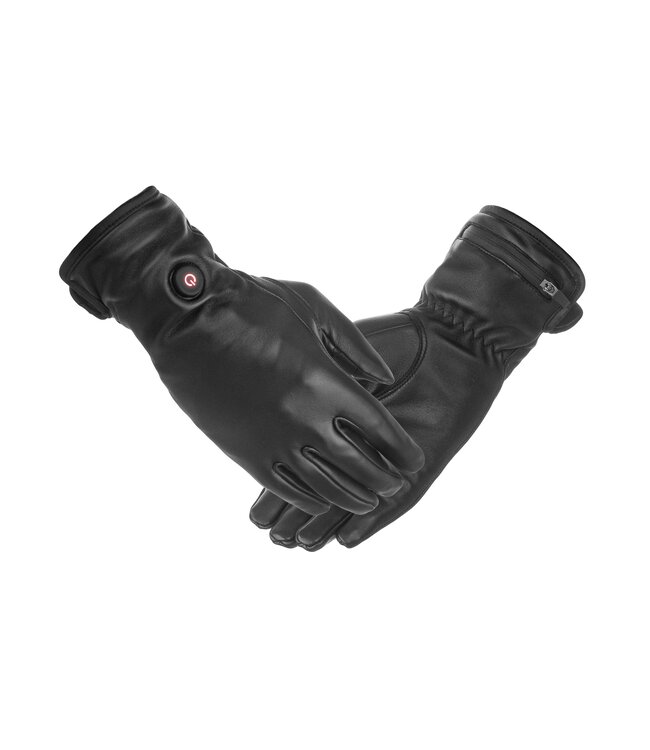 Lederen Dames Verwarmde Handschoenen | USB | Schapenleer
