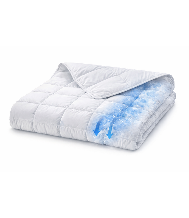 Kühlendes Steppbett – Thermotion Technologie