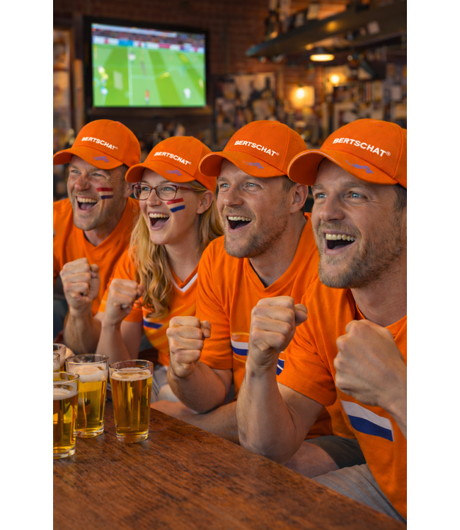 Casquette Rafraîchissante PRO – Édition Coupe du Monde | Orange – Évaporation