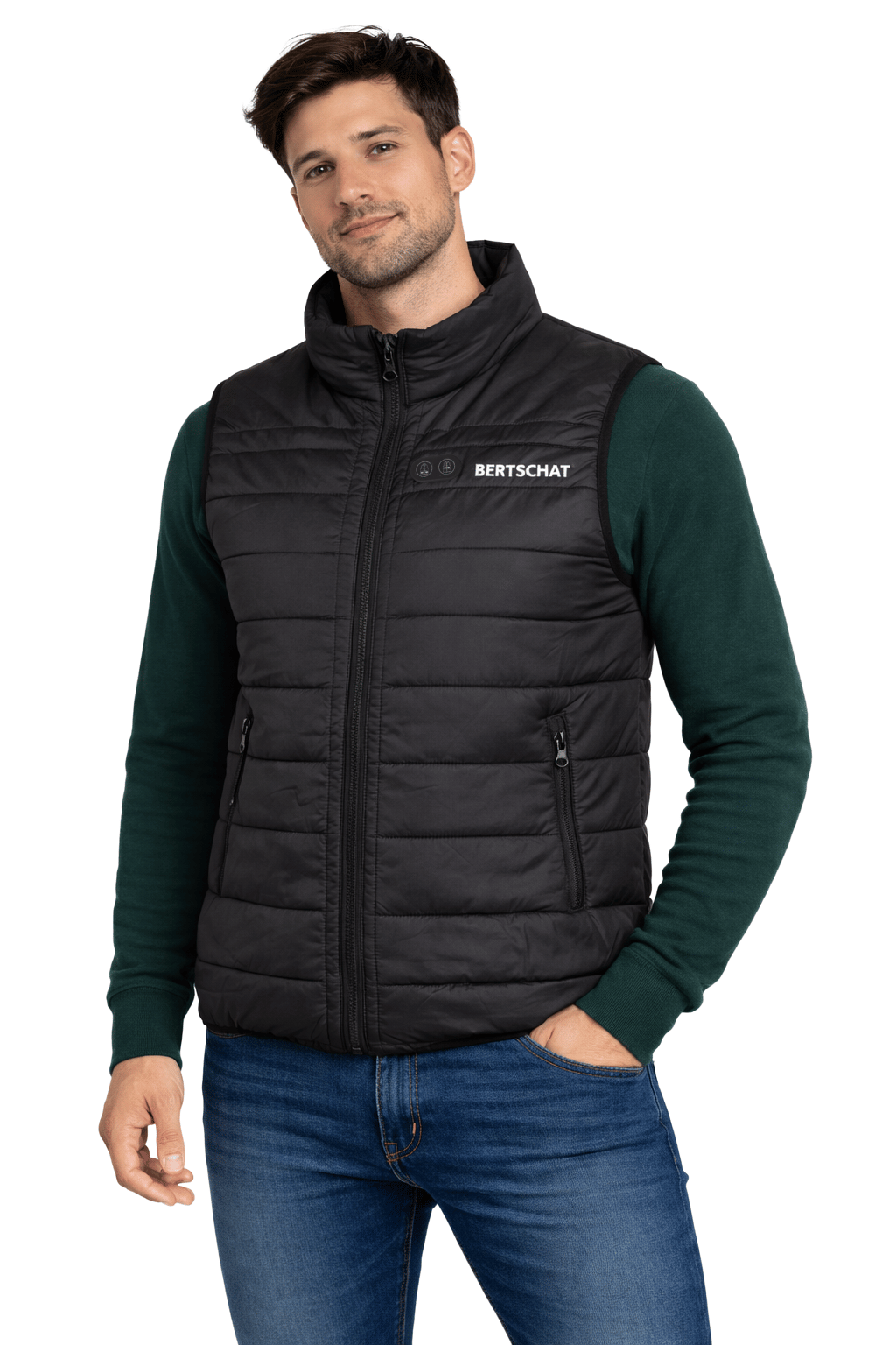 Verwarmde Bodywarmer Met Powerbank