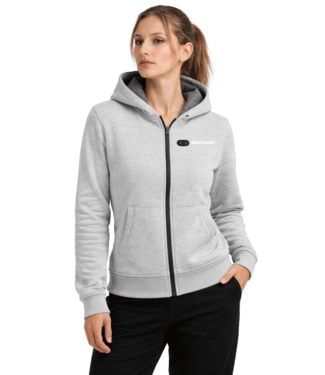 BERTSCHAT® Verwarmde Hoodie - Dames | Dual Heating - Grijs