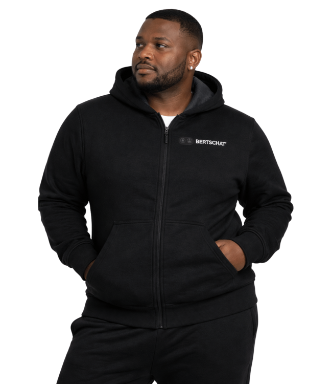 Sweat A Capuche Zippé Double Chauffage PRO | USB - Homme Bleu Marin