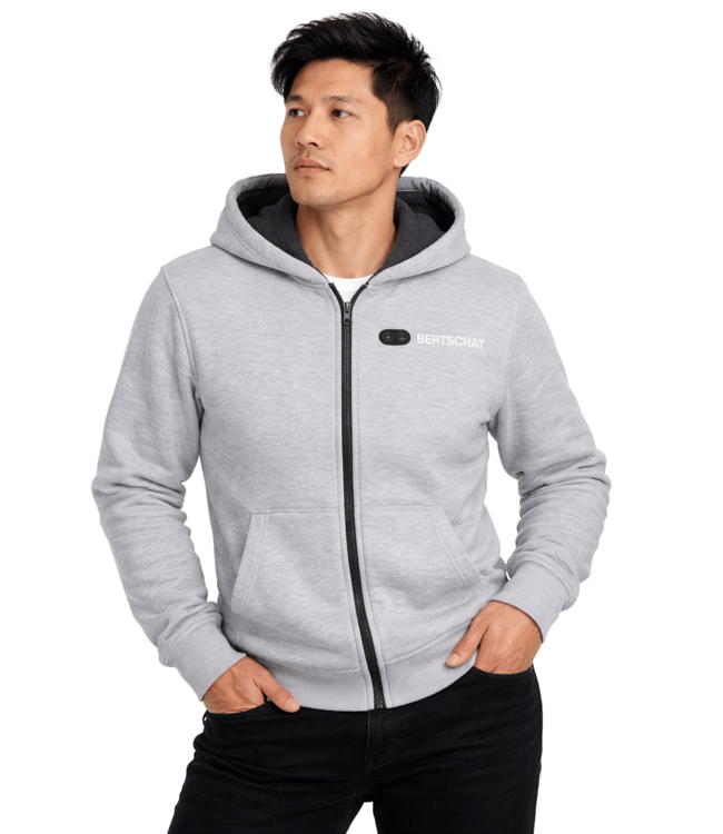 Heated Hoodie - Men | Dual Heating - Burgundy
