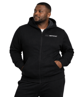 BERTSCHAT® Verwarmde Hoodie - Heren | Dual Heating - Zwart