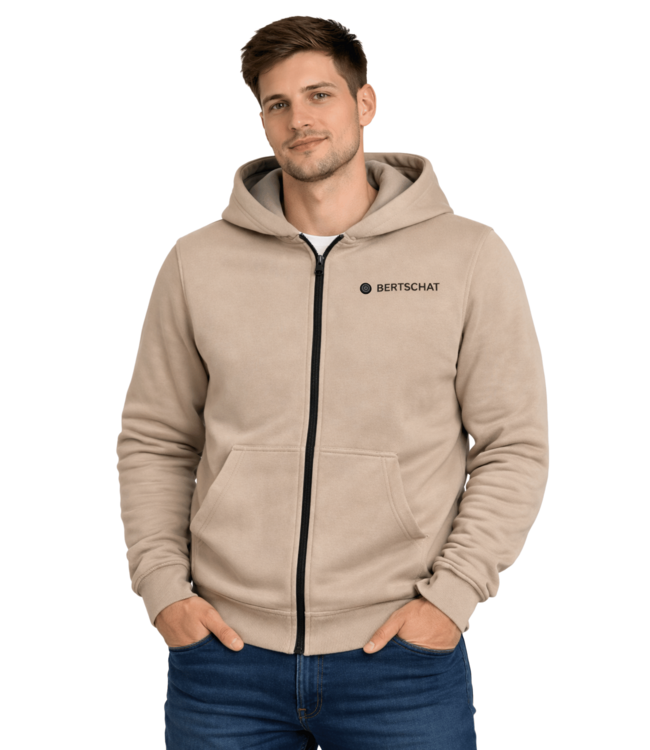 BERTSCHAT® - Gilet chauffé / Sweat à capuche chauffant / Pull chauffant - Gris