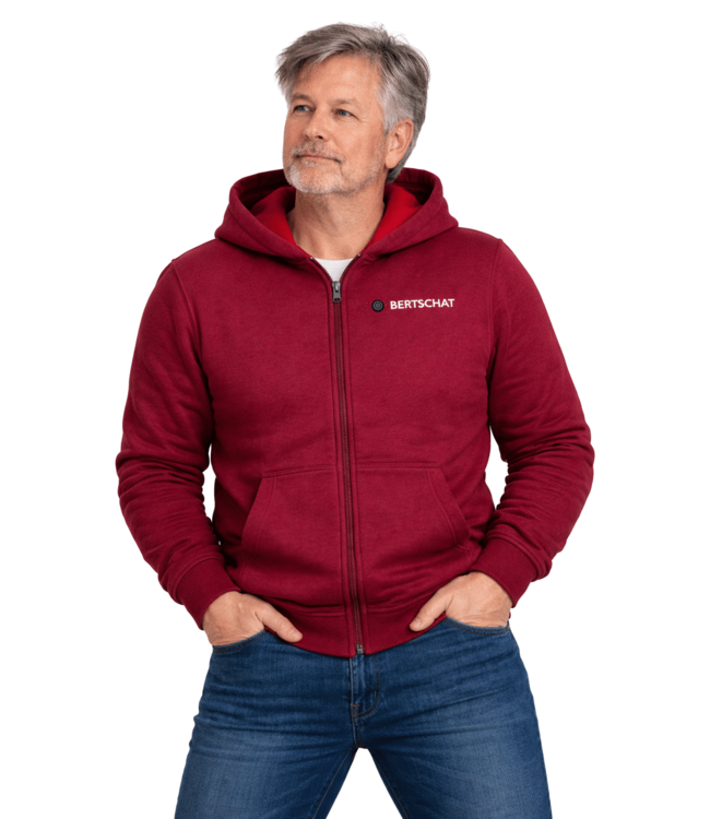 BERTSCHAT® - Gilet chauffé - Hoodie -  Navy Bleu