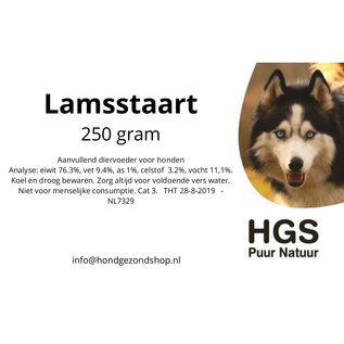 HGS Puur Natuur HGS Puur Natuur 100% Natuurlijke Lamsstaart