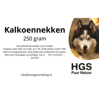 HGS Puur Natuur HGS Puur Natuur 100% Natuurlijke Kalkoennekken