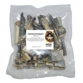 HGS Puur Natuur Zalmhuid Snippers 100 gram