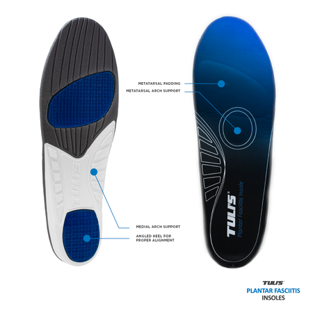 Tuli's Tuli's Peesplaatontsteking steunzolen / Plantar Fascia