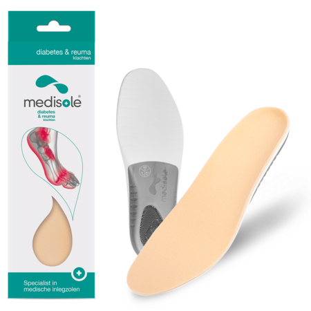Medisole Medisole diabetes en reumaklachten steunzolen