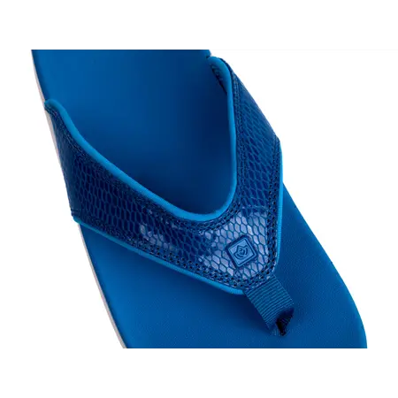 Spenco Spenco Yumi 2 Gecko blauw slippers - dames