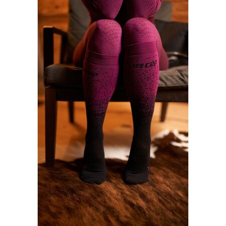 CEP CEP Ski Compressiekousen -  Merino Snowfall