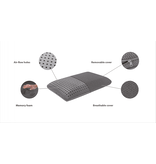 Qmed Qmed Memory foam hoofdkussen met Bamboe