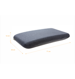 Qmed Qmed Memory foam hoofdkussen met Bamboe