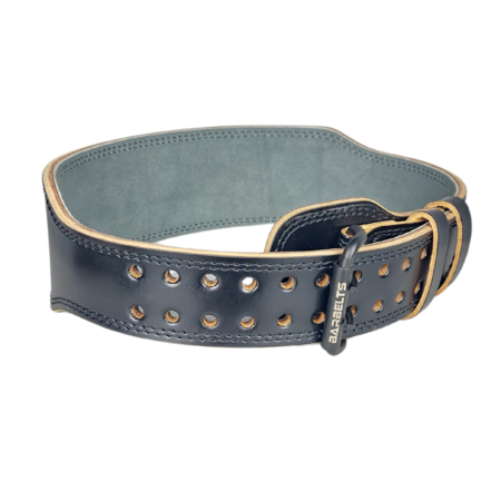Barbelts Barbelts Lifting Belt - Premium Black - 100% leer