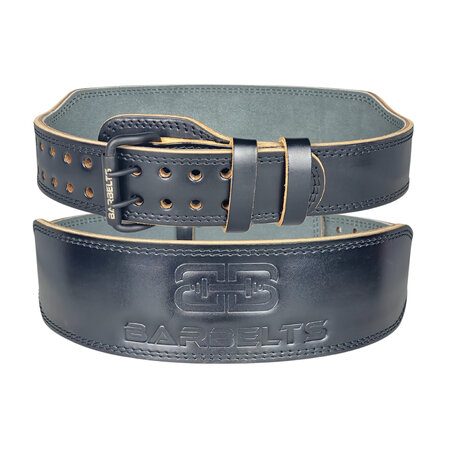 Barbelts Barbelts Lifting Belt - Premium Black - 100% leer