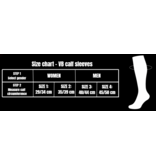 VB Compression VB Ultra Calf Sleeves - Wit