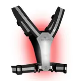 Bee Safe BEE SAFE Led Hardloopvest Silver | Reflectievest