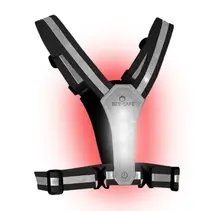 Led Hardloopvest Silver | Reflectievest