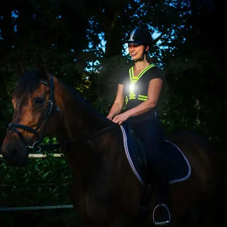 Bee Safe BEE SAFE Led Hardloopvest Lime | Reflectievest