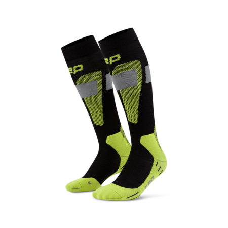 CEP CEP Merino Skisokken met compressie v3