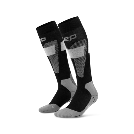 CEP CEP Merino Skisokken met compressie v3