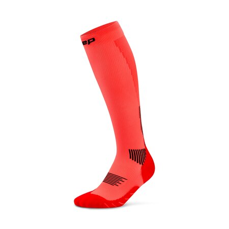 CEP CEP Compressiekousen Core Run 5.0  - Neon Coral