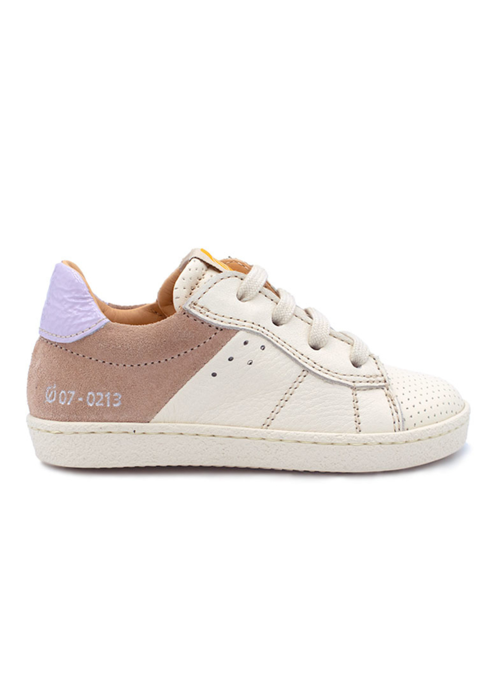OCRA sneaker wit rust lila - Shoe-ette