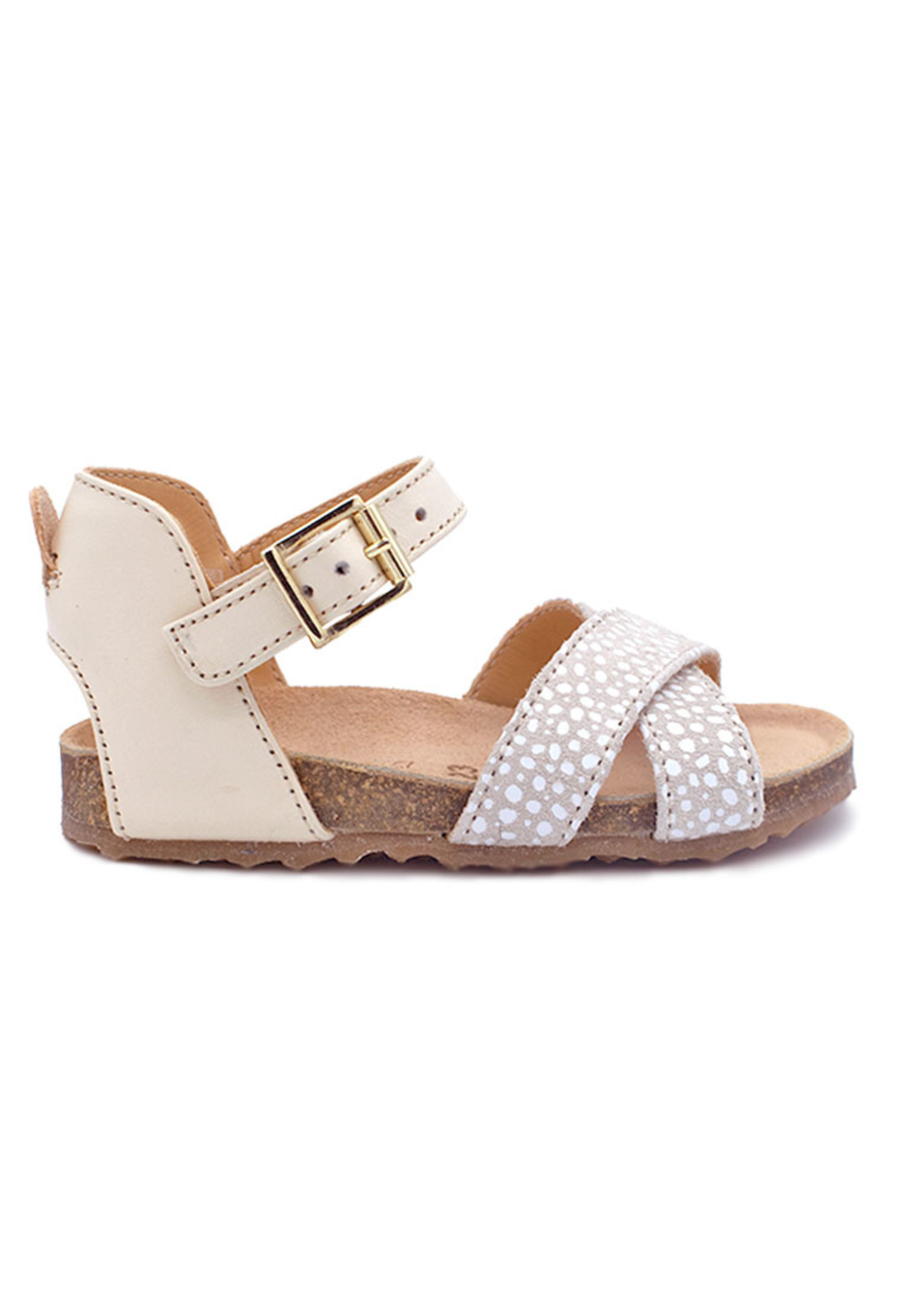 OCRA sandaal gekruist dots - Shoe-ette