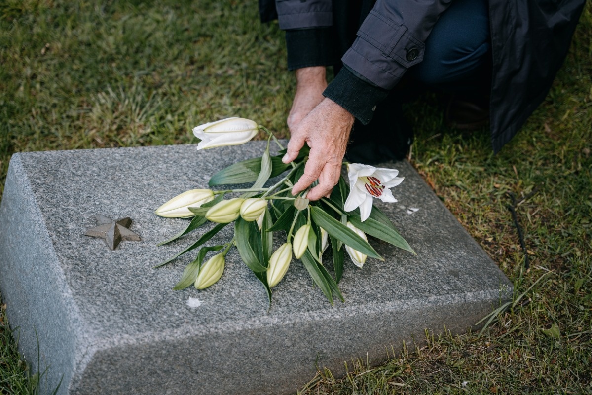 Seizoensgebonden rouwbloemen