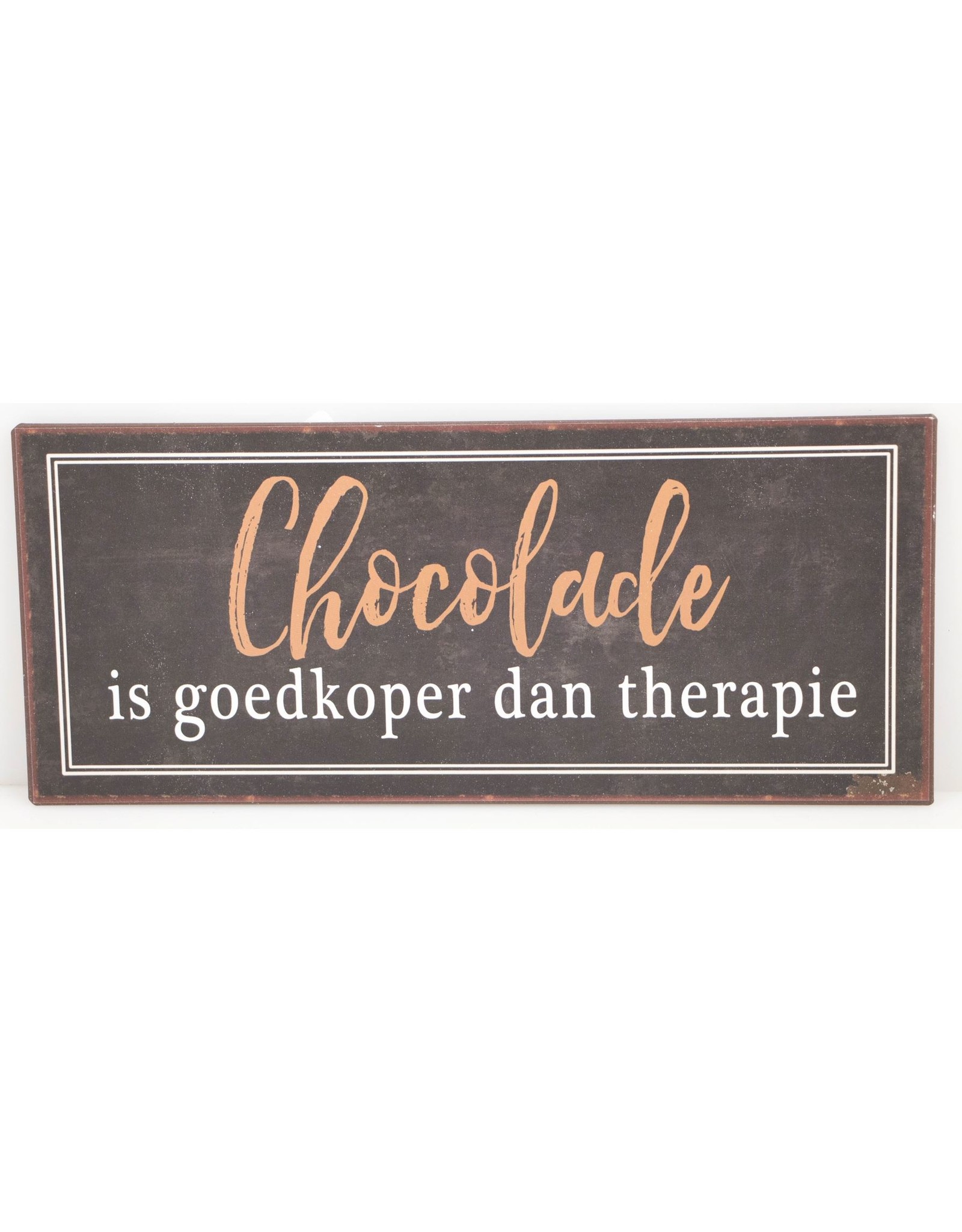 Chocolade is goedkoper dan therapie
