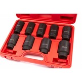 TM 9 Delige 1/2" Krachtdoppenset Grote Maten