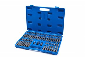 TM 75 Piece Inbus, Torx, Spline and Ribe socket set