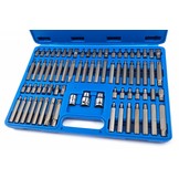 TM 75 Delige Inbus, Torx, Spline en Ribe Doppenset