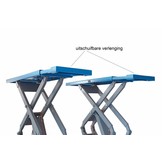 TM Profi Schaarbrug dubbel Inbouw 3.5 ton