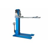 Mobile 1-column lift with electronic release