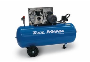 200 Liter Compressor V-Snaar Aangedreven 5,5Hp