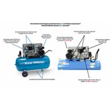 TM 200 Liter Compressor 3Hp, 230v